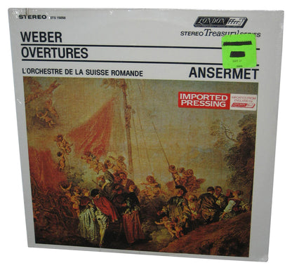 Weber Overtures L'Orchestre De La Suisse Romande Music Vinyl Record