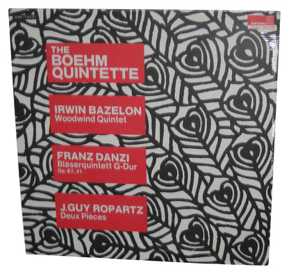 The Boehm Quintette Music Vinyl Record ORS-78291 - (Irwin Bazelon Woodwind Quintet, Franz Danzi Op 67, J. Guy Ropartz)