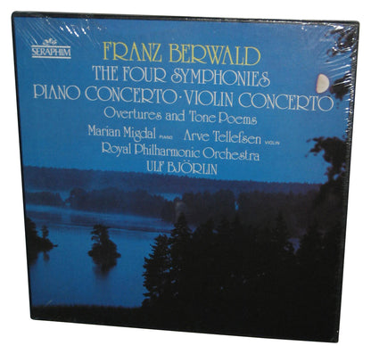Franz Berwald The Four Symphonies Piano Concerto Violin Vinyl Record SID-6113