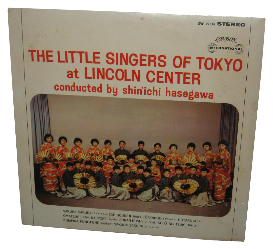 The Little Singers of Tokyo At Lincoln Center (1966) Vinyl Record SW 99378 - (Shin'ichi Hasegawa)