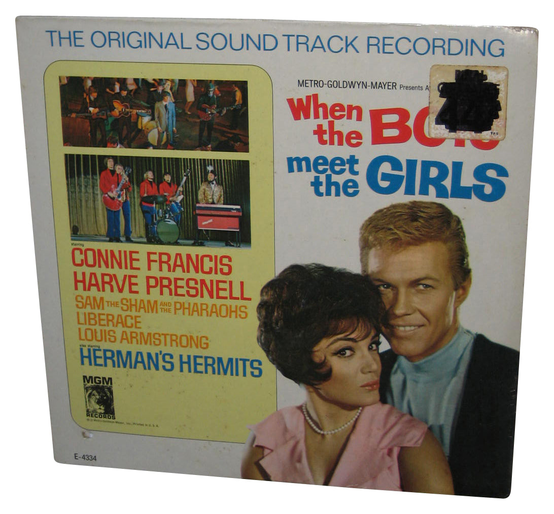 When The Boys Meet The Girls Original Soundtrack Vinyl Record E-4334