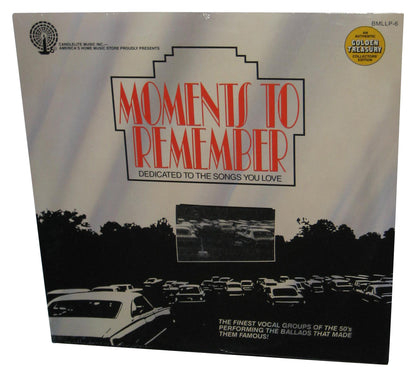 Moments To Remember Dedicated To The Songs You Love Vinyl Record BMLLP-6