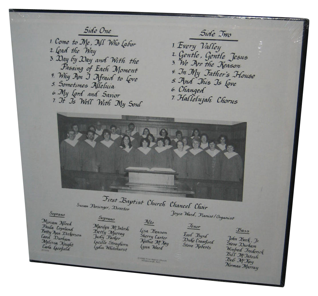 First Baptist Church Chancel Choir Hillsborough North Carolina Vinyl Record