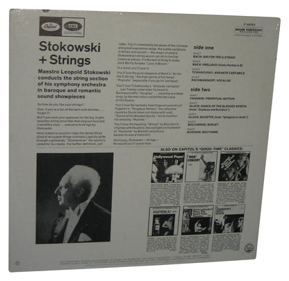 Stokowski + Strings Capitol Vinyl Record P 8650