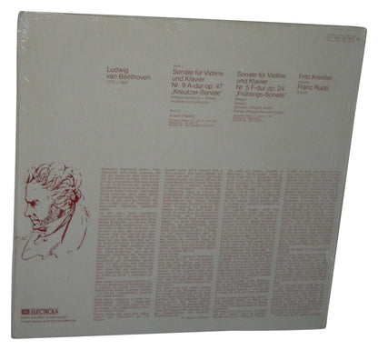 Beethoven Frits Kreisler Franz Rupp Vinyl Record - (Kreutzer-Sonate Fruhlings-Sonate)