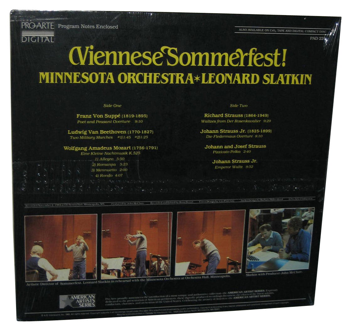 Viennese Sommerfest '85 Orchestra Hall (1985) Vinyl Record
