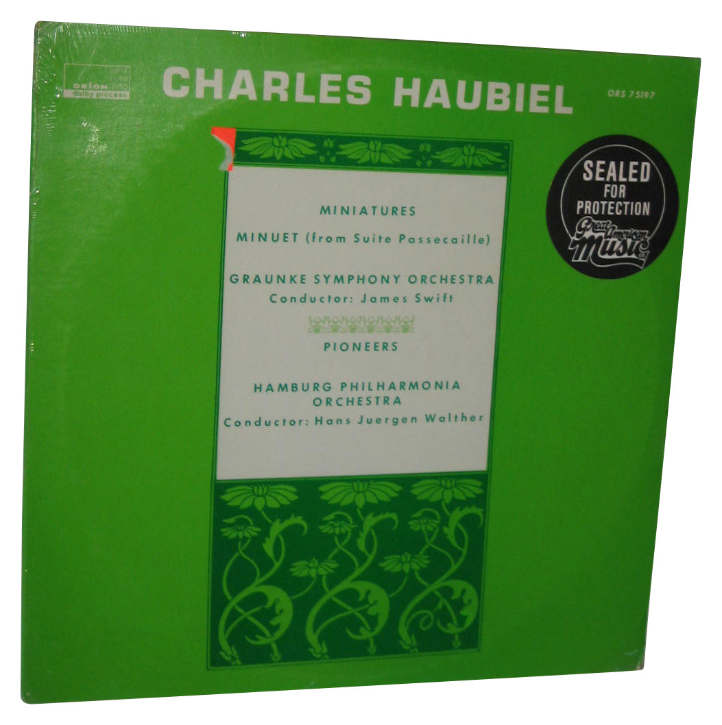 Charles Haubiel Miniatures Orion Vinyl Record ORS 75197