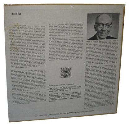 Charles Haubiel The French Manner Masks Vinyl Record