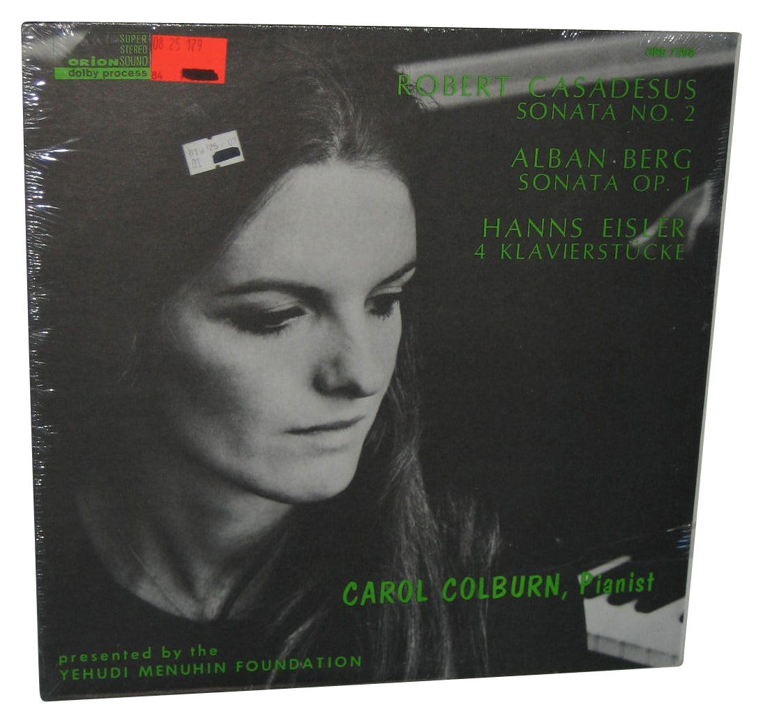 Carol Colburn Pianist Vinyl Record ORS 7298 - (Robert Casadesus Sonata No. 2)