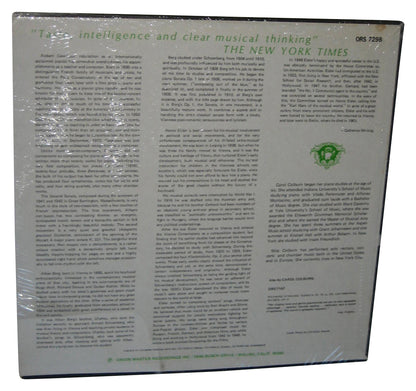 Carol Colburn Pianist Vinyl Record ORS 7298 - (Robert Casadesus Sonata No. 2)