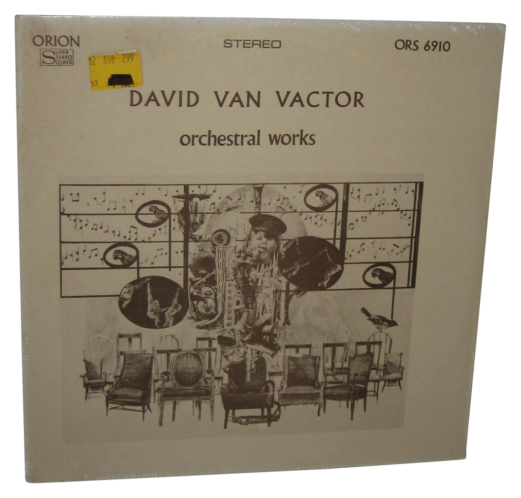 David Van Vactor Orchestral Works (1969) Vinyl Record ORS 6910