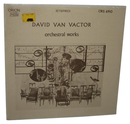 David Van Vactor Orchestral Works (1969) Vinyl Record ORS 6910