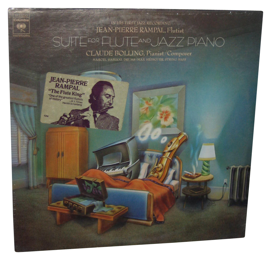 Jean-Pierre Rampal Flutist Suite For Flute Jazz Piano Vinyl Record