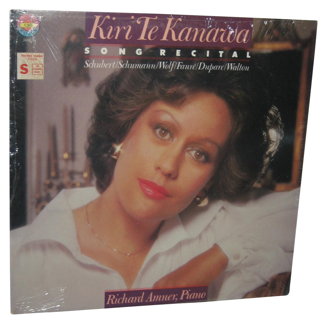 Kiri Te Kanawa Song Recital Richard Amner Piano (1981) Vinyl Record