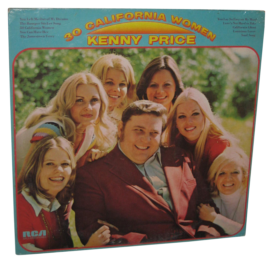 30 California Women Kenny Price (1973) RCA Vinyl Record