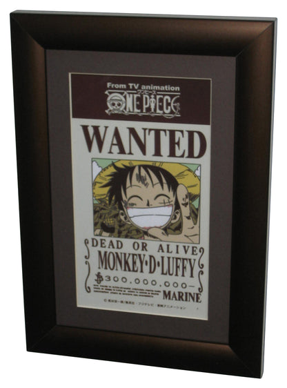 One Piece Wanted Monkey D Luffy 300,000,000 Toei LED Light-Up Picture Frame