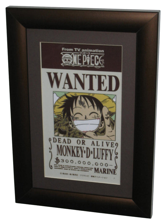 One Piece Wanted Monkey D Luffy 300,000,000 Toei LED Light-Up Picture Frame