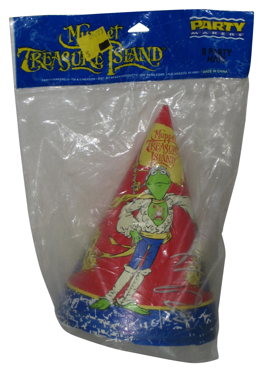 Disney Muppet Treasure Island Party Makers Kermit The Frog Hats Pack