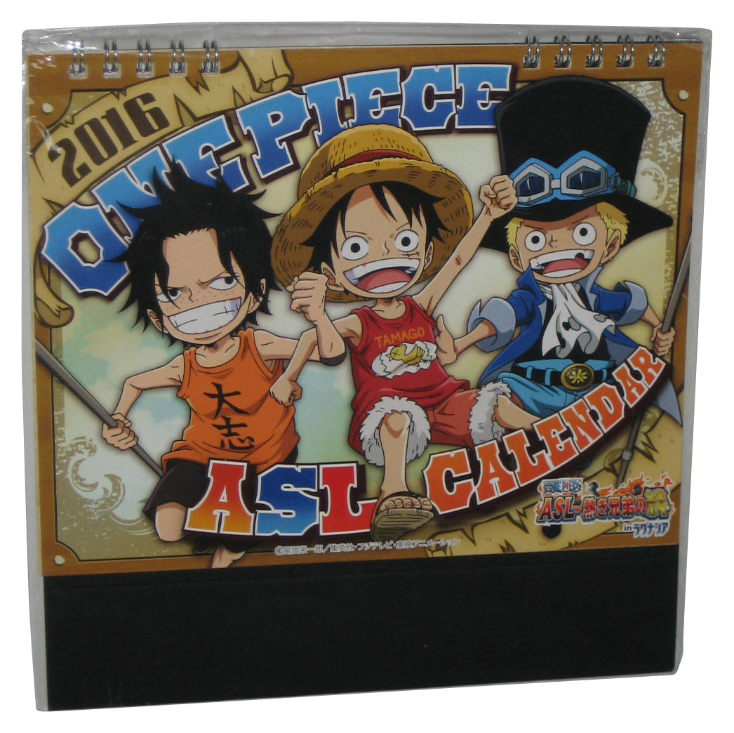 One Piece ASL 2016 Toei Japan Anime Calendar