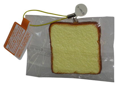 Rilakkuma Kiiroitri Bread Toast (2017) Sanrio Jamma Cell Phone Strap Keychain