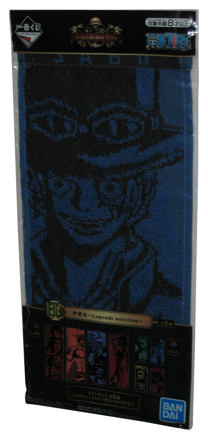 One Piece Legends Over Time Ichiban Sabo Bandai Japan Blue Anime Towel