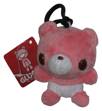 Gloomy Bear Play Imaginative Baby Diaper 3-Inch Pink Plush Doll w/ Backpack Clip