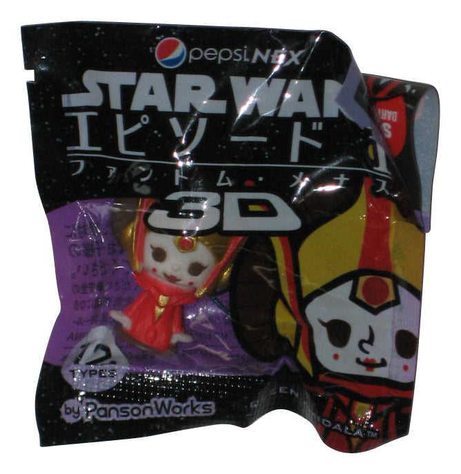 Star Wars Pepsi Nex Panson Works (2012) Queen Amidala 3D 1-Inch Mini Figure