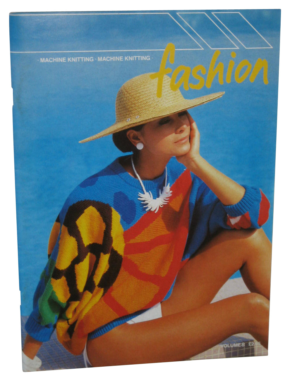 Machine Knitting Fashion Patterns Magazine Book Issue #8