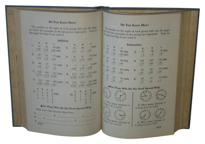 Discovering Numbers (1952) Winston Arithmetics Hardcover Book