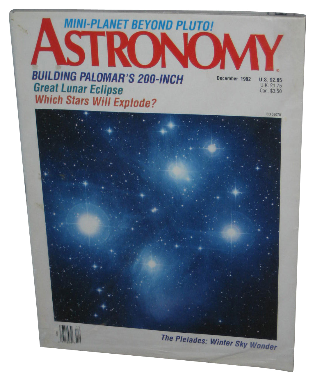 Astronomy December 1992 Magazine Book