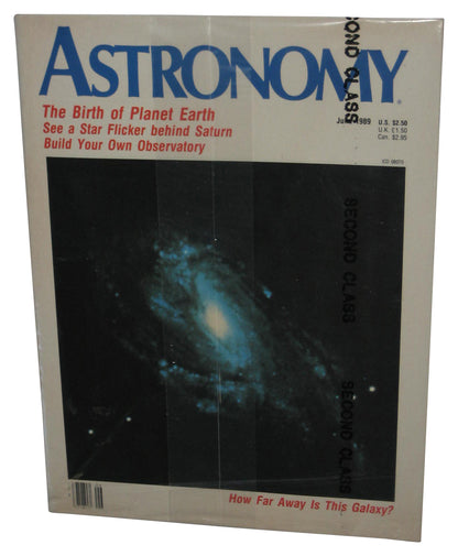 Astronomy How Far Away Is This Galaxy June 1989 Magazine Book