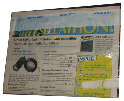 Astronomy Supernova 1987A End of Massive Star February 1988 Magazine Book