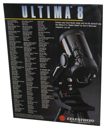 Astronomy Galileo Revisiting An Old Friend April 1990 Magazine Book