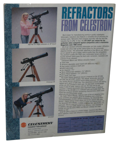 Astronomy A Geyser Erupts On Triton Uranus & Neptune October 1990 Magazine Book