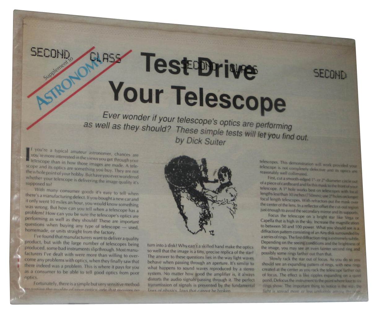 Astronomy September 1990 Magazine Book w/ Extra Supplement