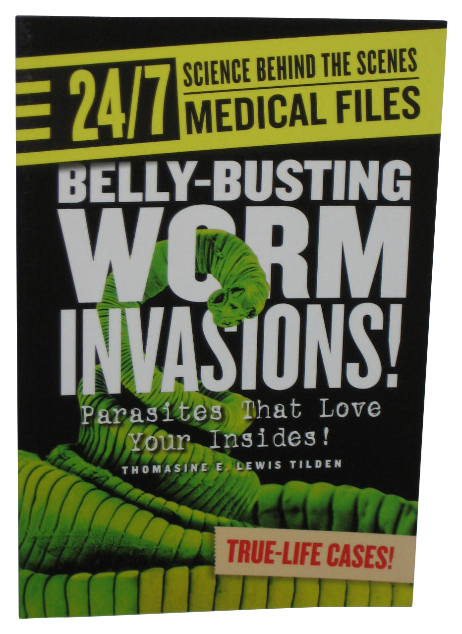 Belly-Busting Worm Invasions Parasites (2008) Houghton Mifflin Paperback Book