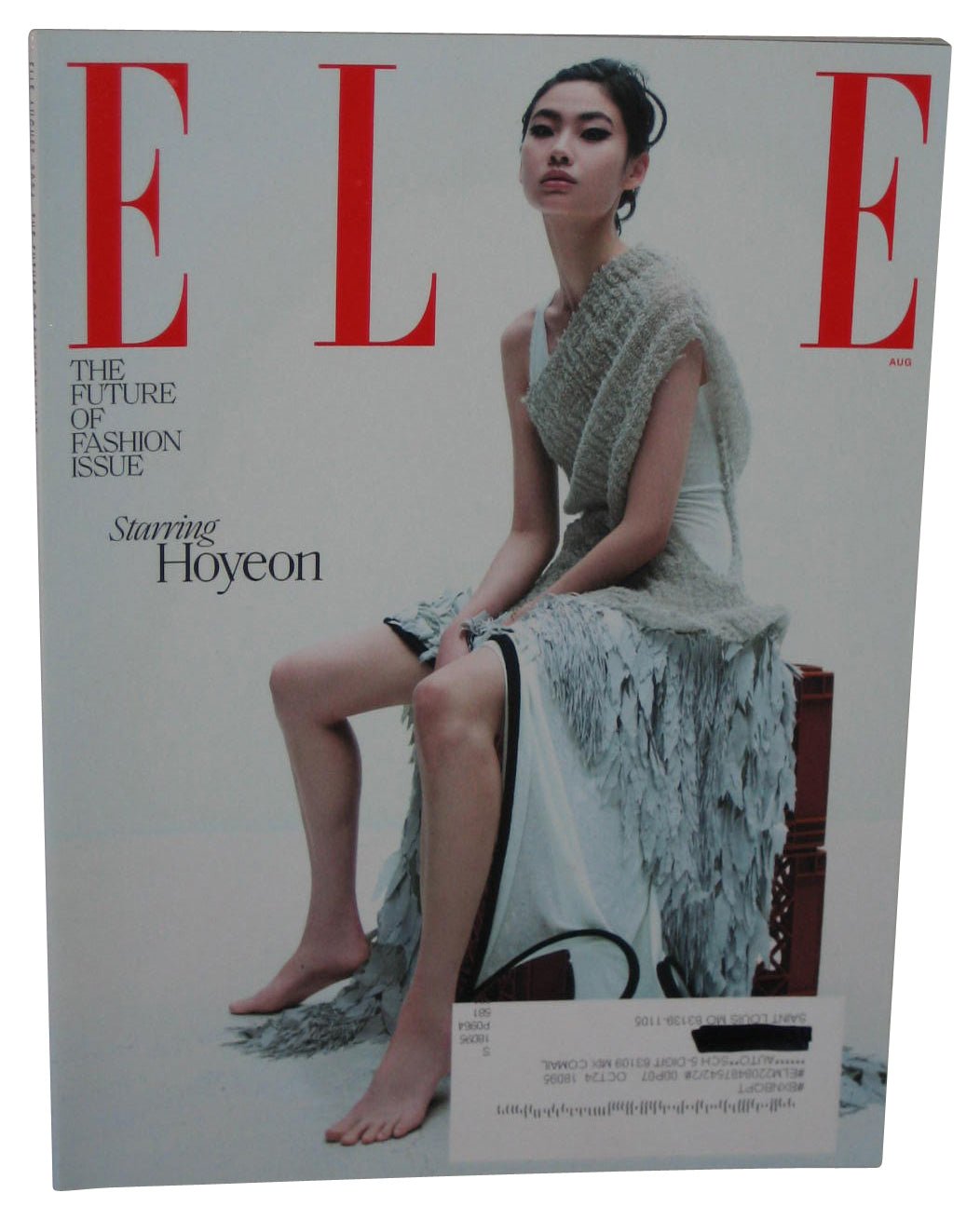 Elle August 2024 Magazine Book - (Hoyeon The Future of Fashion Issue)