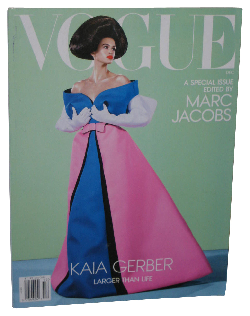 Vogue December 2024 Magazine Book - (Kaia Gerber Larger Than Life Marc Jacobs Cover)