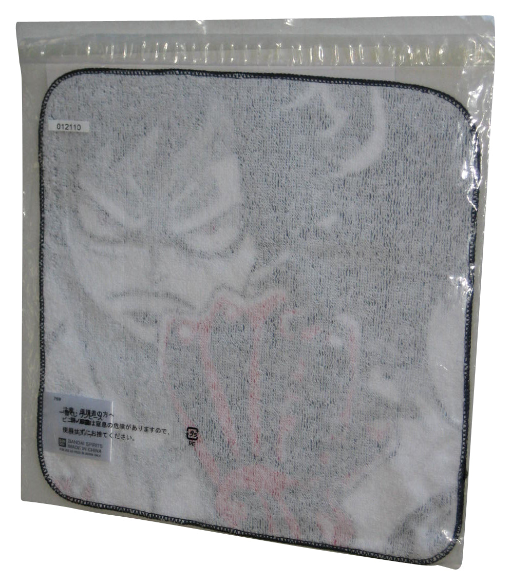 One Piece Monkey D. Luffy Red Fist Bandai Japan White & Black Anime Towel
