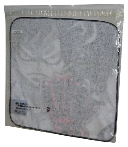 One Piece Monkey D. Luffy Red Fist Bandai Japan White & Black Anime Towel