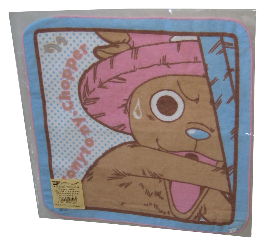 One Piece Tony Chopper Movic Japan Blue & Pink Anime Hand Towel