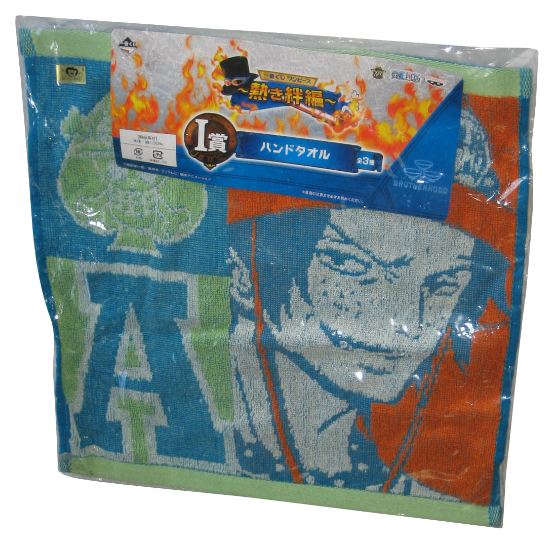 One Piece Burning Bonds Portgas D. Ace Banpresto Japan Small Anime Towel