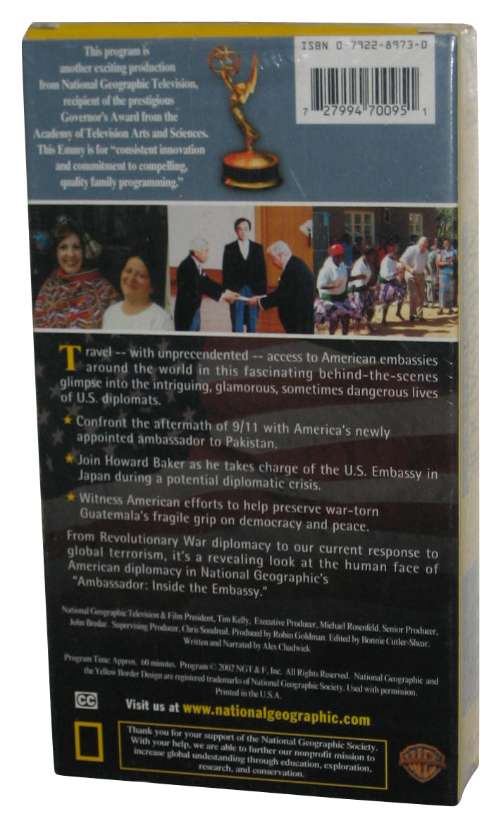 National Geographic (2002) Ambassador Inside The Embassy VHS Tape
