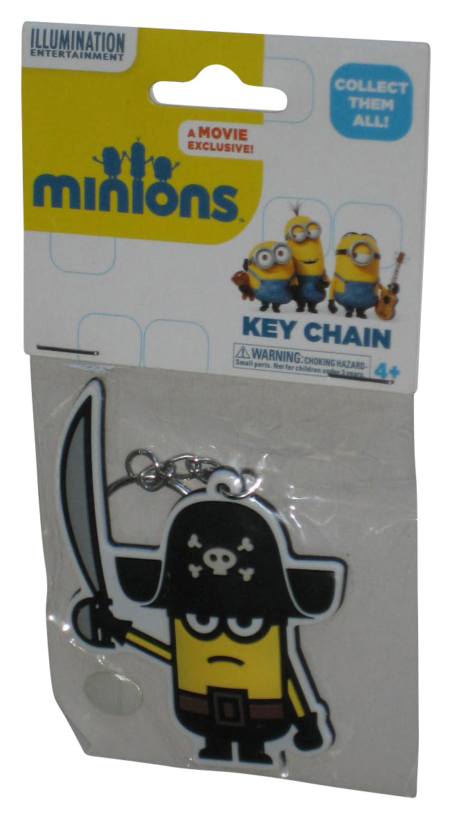 Minions Movie Exclusive Hot Properties Pirate Rubber Keychain