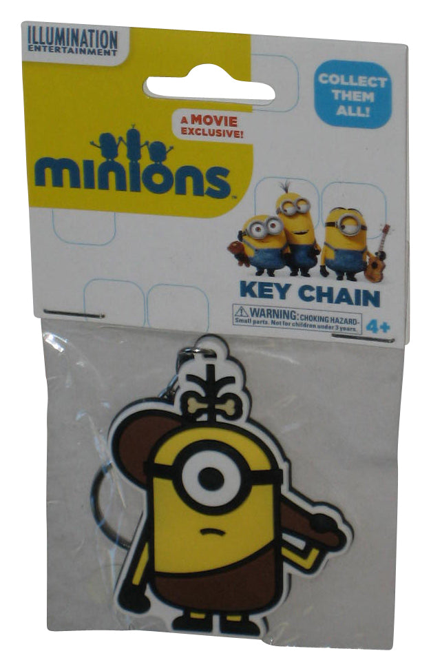 Minions Movie Exclusive Hot Properties Caveman Rubber Keychain