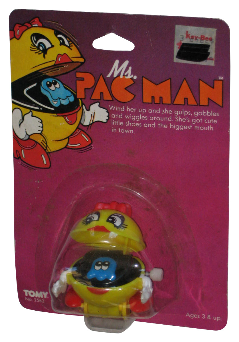Ms. Pac Man Video Game 1982 Tomy Wind-Up Figure 2562