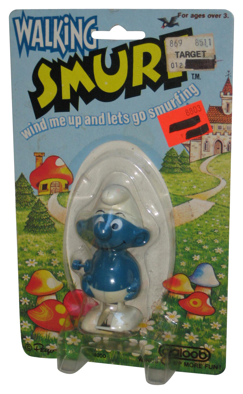 Smurfs Walking Wind-Up Galoob Smurf Toy Figure