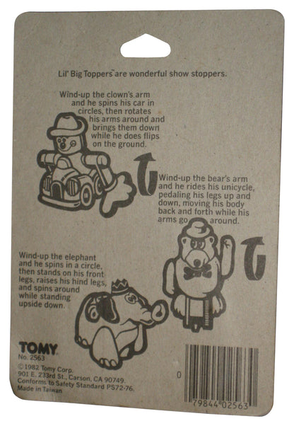 Lil' Big Toppers Circus Tomy (1982) Wind-Up Toy Figure 2563
