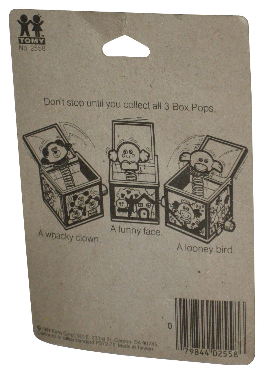 Box Pops Pop-Up A Looney Bird Tomy (1981) Wind-Up Toy 