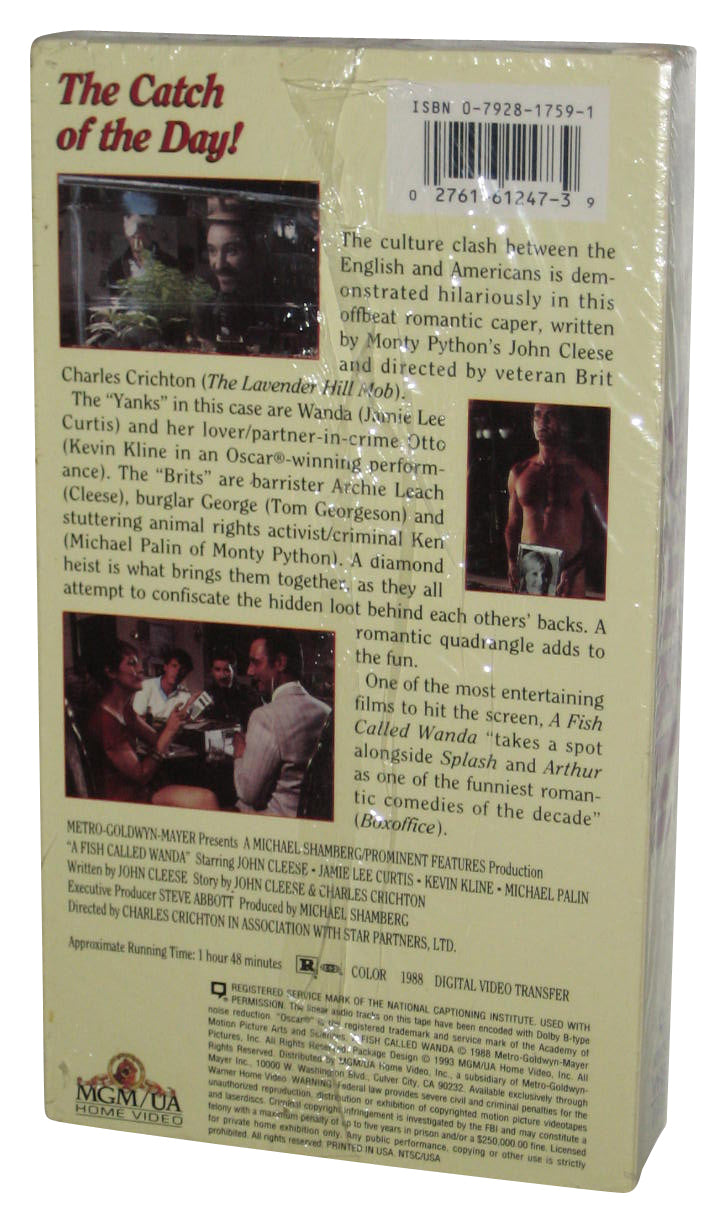 A Fish Called Wanda (1993) MGM Home Video VHS Tape